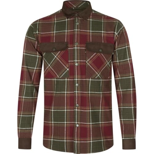 Seeland Banff Shirt Red Check von Seeland