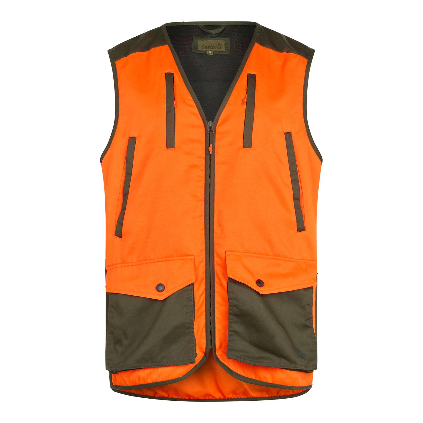 Seeland Travo Weste Hi-Vis Orange    XL   Grösse: XL von Seeland