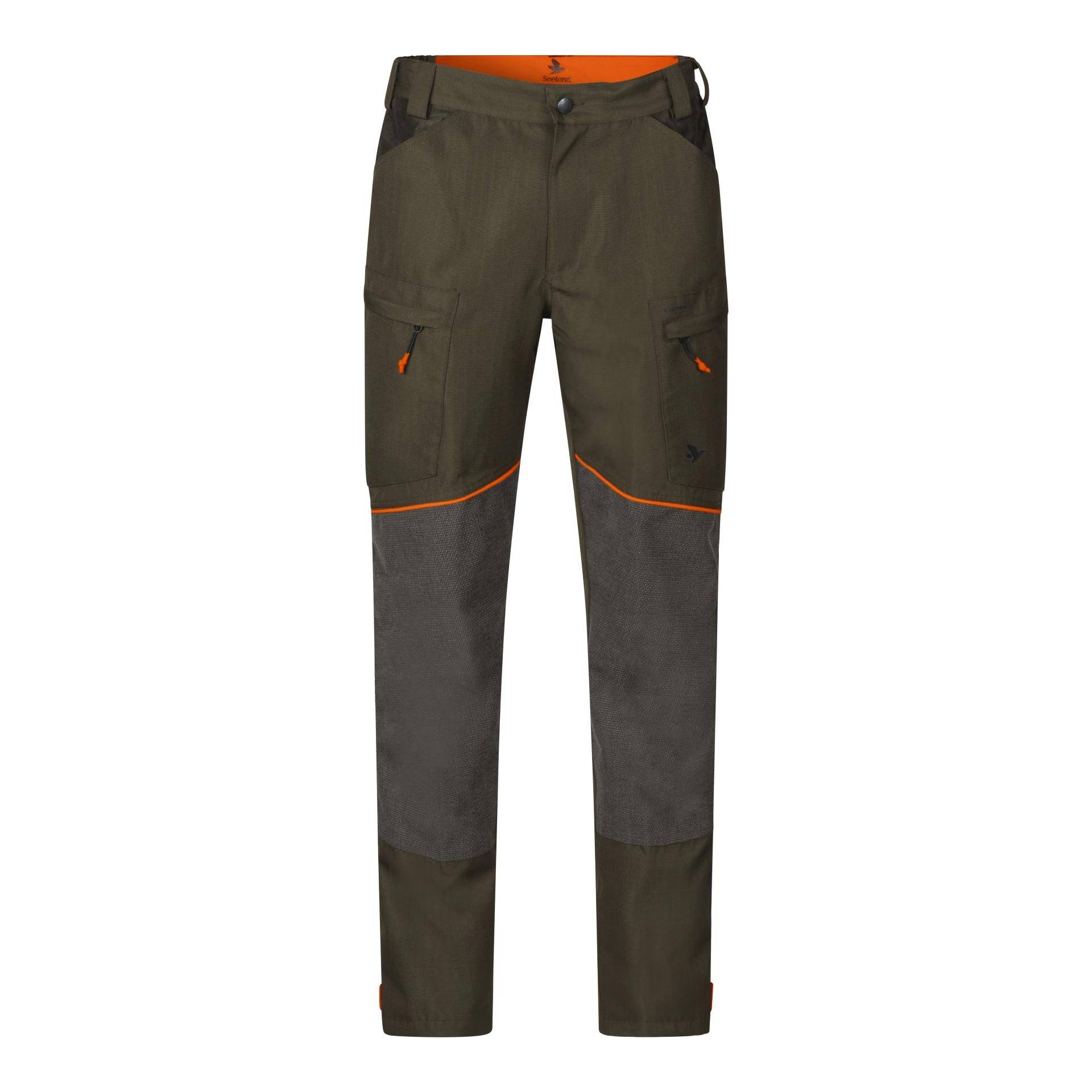 Seeland Venture Hose Pine green/Hi-Vis orange    48   Grösse: 48 von Seeland