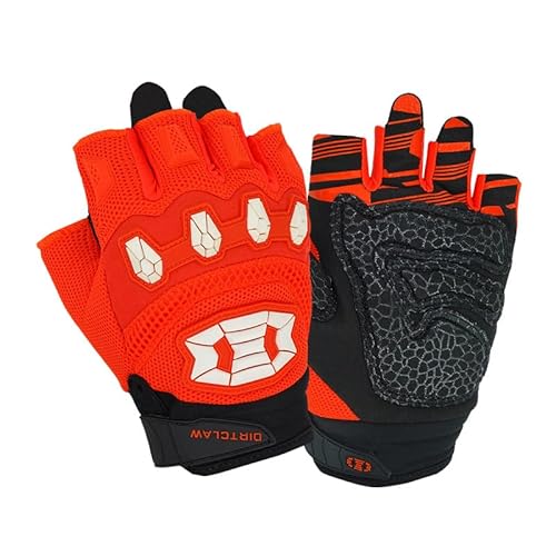 Seibertron Dirtclaw Unisex BMX MX ATV MTB Road Racing Mountainbike Fahrradhandschuhe Radsporthandschuhe Dirt Bike Gel Padded rutschfeste Halbfinger Motorrad Sports Erwachsener Fluo Orange L Seibertron Dirtclaw Unisex BMX MX ATV MTB Road Racing Mountainbike Fahrradhandschuhe Radsporthandschuhe Dirt Bike Gel Padded rutschfeste Halbfinger Motorrad Sports Erwachsener Fluo Orange L von Seibertron