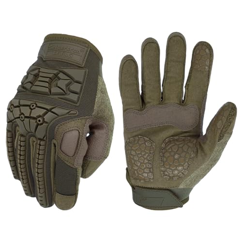 Seibertron T.F.F.I.G Handschuhe Vollfinger Herren Taktische Militär Flexibler TPR-Aufprallschutz für Outdoor Army Green M Seibertron T.F.F.I.G Handschuhe Vollfinger Herren Taktische Militär Flexibler TPR-Aufprallschutz für Outdoor Army Green M von Seibertron