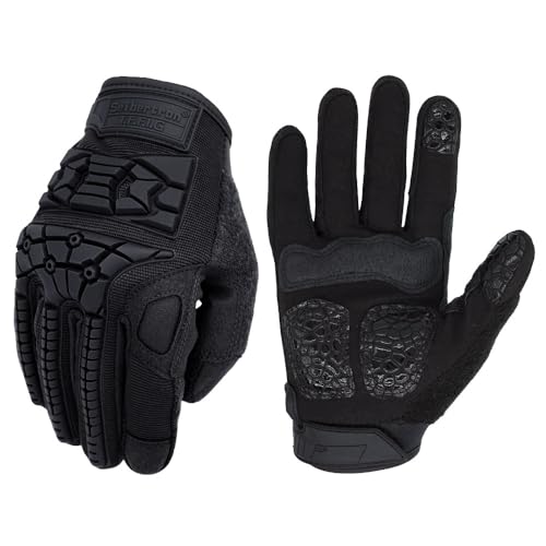Seibertron T.F.F.I.G Handschuhe Vollfinger Herren Taktische Militär Flexibler TPR-Aufprallschutz für Kampfjagd Black L Seibertron T.F.F.I.G Handschuhe Vollfinger Herren Taktische Militär Flexibler TPR-Aufprallschutz für Kampfjagd Black L von Seibertron