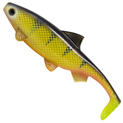 Seika Pro Gummifisch Fabrico Pike 18cm 72g - Shad, Farbe:Hot Perch Seika Pro Gummifisch Fabrico Pike 18cm 72g - Shad, Farbe:Hot Perch von Seika Pro