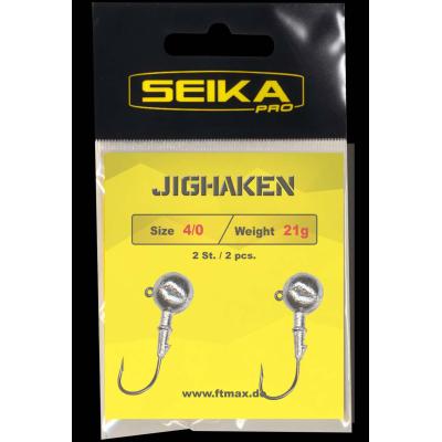 Seika Pro Jigköpfe 21 gr. Größe 4/0 Inh.2 Stk. von Seika Pro