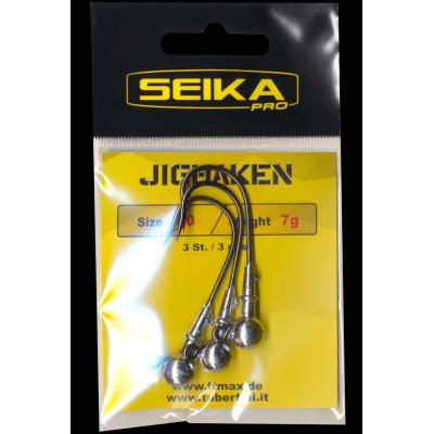 Seika Pro Jigköpfe 7 gr. Größe 4/0 Inh.3 Stk. von Seika Pro