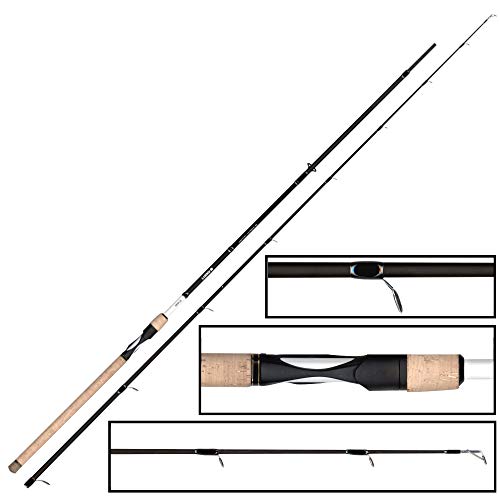 Seika Pro Lucky 2,44m 8-42g Spinnrute für Barsche, Zander & Rapfen, Raubfischrute zum Spinnfischen, Gummifischrute, Angelrute für Raubfische Seika Pro Lucky 2,44m 8-42g Spinnrute für Barsche, Zander & Rapfen, Raubfischrute zum Spinnfischen, Gummifischrute, Angelrute für Raubfische von Seika Pro