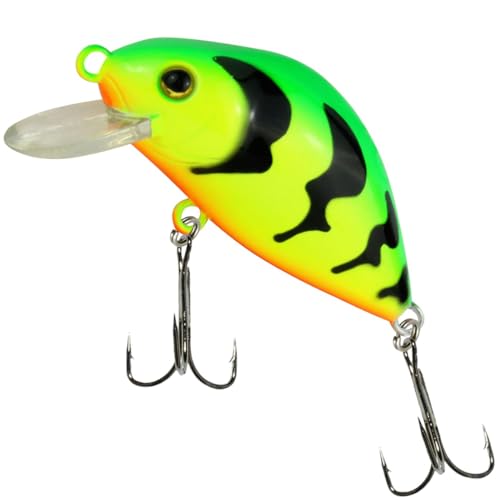 Seika Pro Wobbler Kamakura 6cm 13,8g - Crankbait, Farbe:Fire Tiger Seika Pro Wobbler Kamakura 6cm 13,8g - Crankbait, Farbe:Fire Tiger von Seika Pro