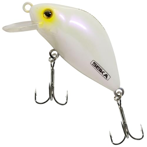 Seika Pro Wobbler Kamakura 6cm 13,8g - Crankbait, Farbe:Pearl White Seika Pro Wobbler Kamakura 6cm 13,8g - Crankbait, Farbe:Pearl White von Seika Pro