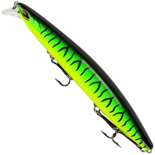 Seika Pro Unisex – Erwachsene 10C8900200C10 Seika Pr-Wobbler Nightveit 27g, Farbe:Fire Tiger, Bunt, Normal Seika Pro Unisex – Erwachsene 10C8900200C10 Seika Pr-Wobbler Nightveit 27g, Farbe:Fire Tiger, Bunt, Normal von Seika Pro