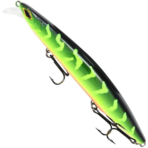 FTM Seika Nightveit Wobbler 140mm 14cm 27g Pike Weapon 8900197 Zanderwobbler Wobbler Lauftiefe 0,5-1m FTM Seika Nightveit Wobbler 140mm 14cm 27g Pike Weapon 8900197 Zanderwobbler Wobbler Lauftiefe 0,5-1m von Seika Pro