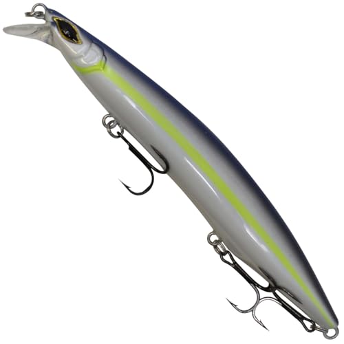 Seika Pro Wobbler Nightveit Junior 12,5cm 19g - Zanderwobbler, Farbe:Shiny Bleak von Seika Pro