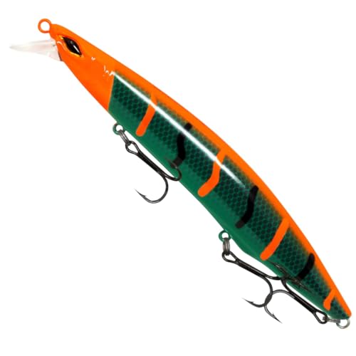Seika Pro Zanderwobbler 27g 14cm Nightveit Wobbler Silent, 1 Stück, Kuzuri Seika Pro Zanderwobbler 27g 14cm Nightveit Wobbler Silent, 1 Stück, Kuzuri von Seika Pro