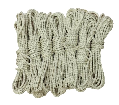 Seilprofi - Shibariseil Bondageseil Hanfseil, naturfarben, 5,5 mm, 7X 8 m - fesselfertig .. Seilprofi - Shibariseil Bondageseil Hanfseil, naturfarben, 5,5 mm, 7X 8 m - fesselfertig .. von Seilprofi