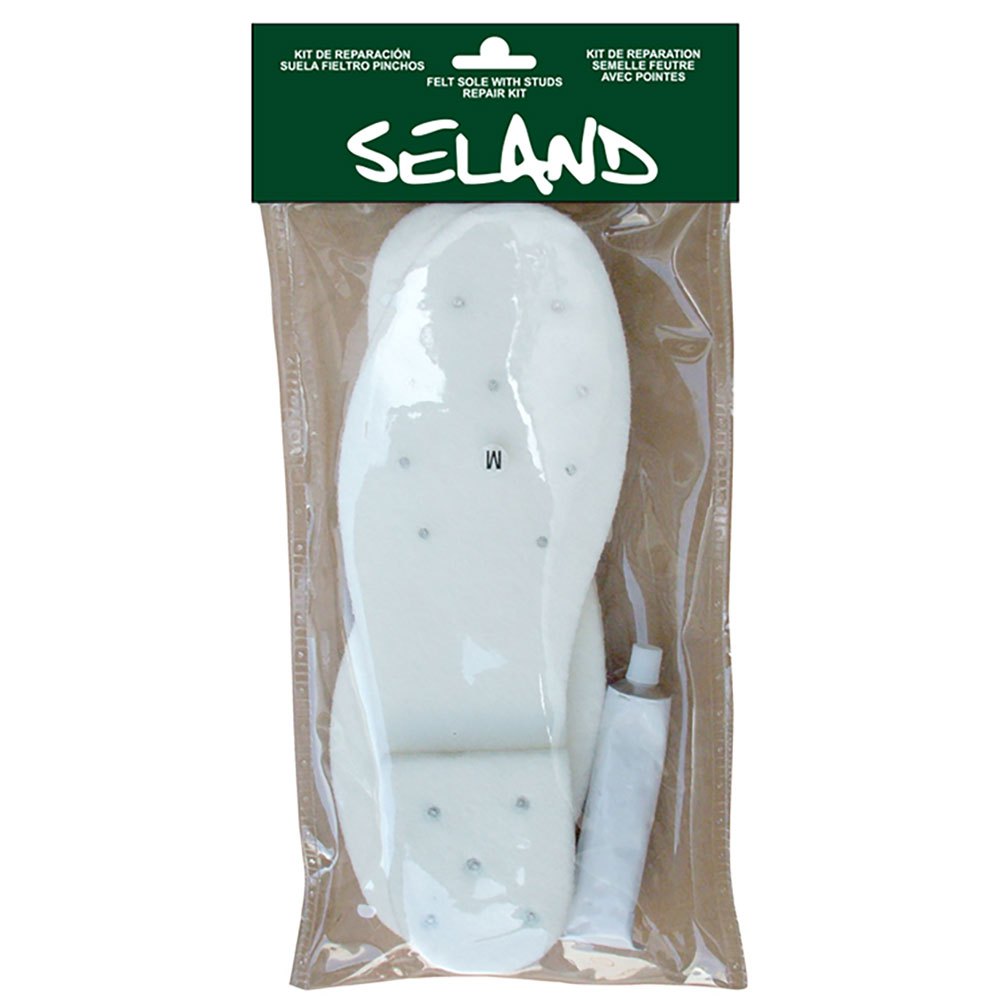 Seland Felt Sole With Studs Kit Weiß EU 43 Mann von Seland