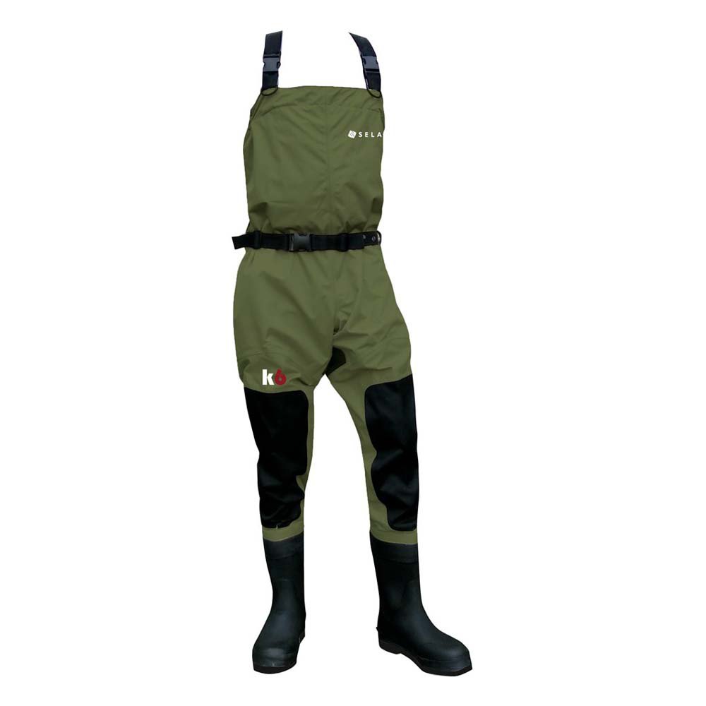 Seland Rubber Boots Wader Grün EU 43 Mann von Seland