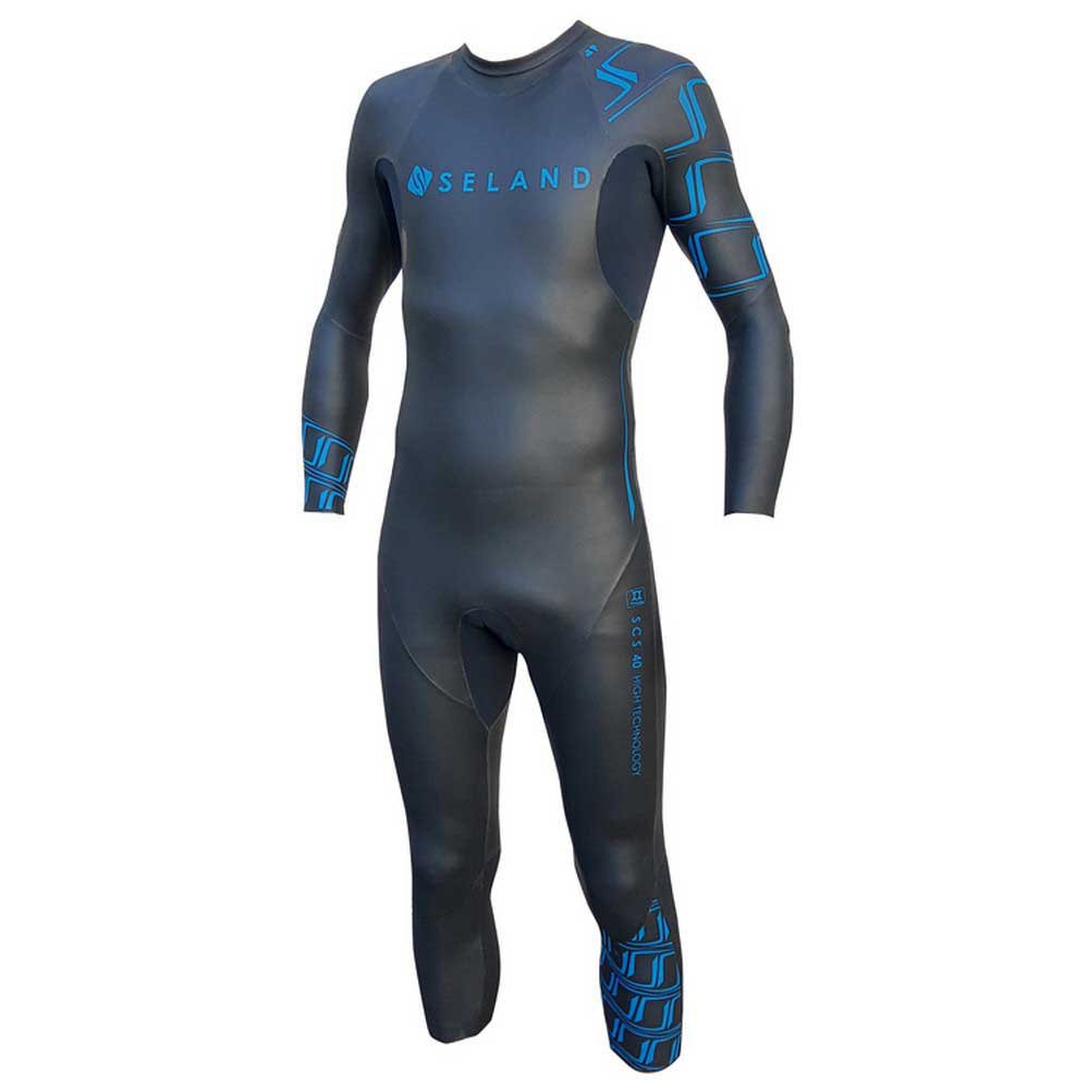 Seland Triathlon H.q. S-40 Long Sleeve Neoprene Wetsuit Schwarz XS Seland Triathlon H.q. S-40 Long Sleeve Neoprene Wetsuit Schwarz XS von Seland