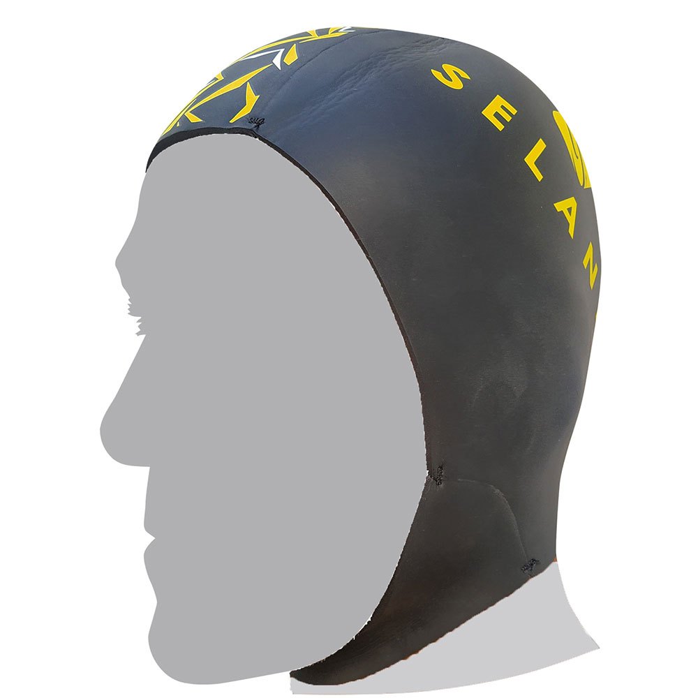 Seland Triathlon Neoprene Cap Schwarz M-L Seland Triathlon Neoprene Cap Schwarz M-L von Seland