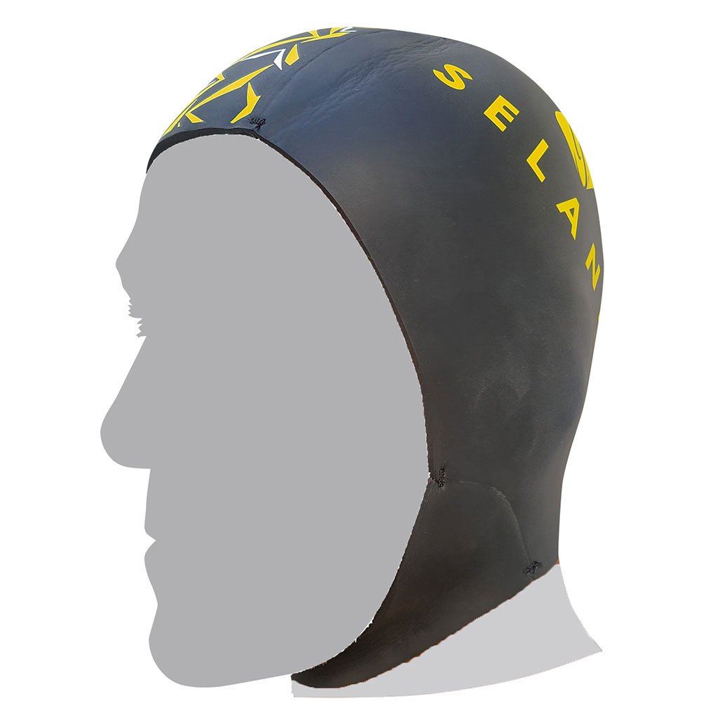 Seland Triathlon Neoprene Cap Schwarz M-L von Seland