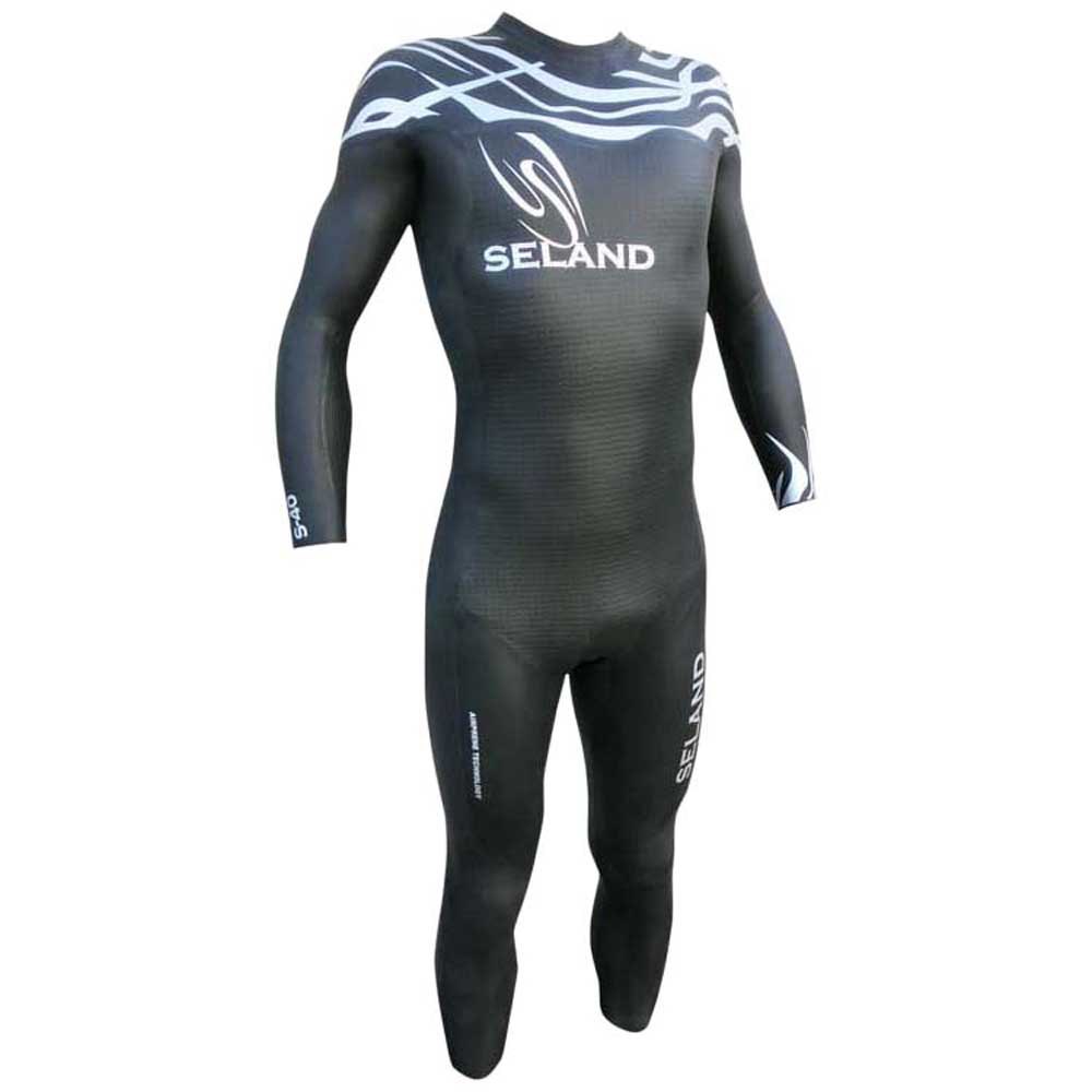 Seland Triathlon S 40 Airprene Neoprene Wetsuit Schwarz S Seland Triathlon S 40 Airprene Neoprene Wetsuit Schwarz S von Seland