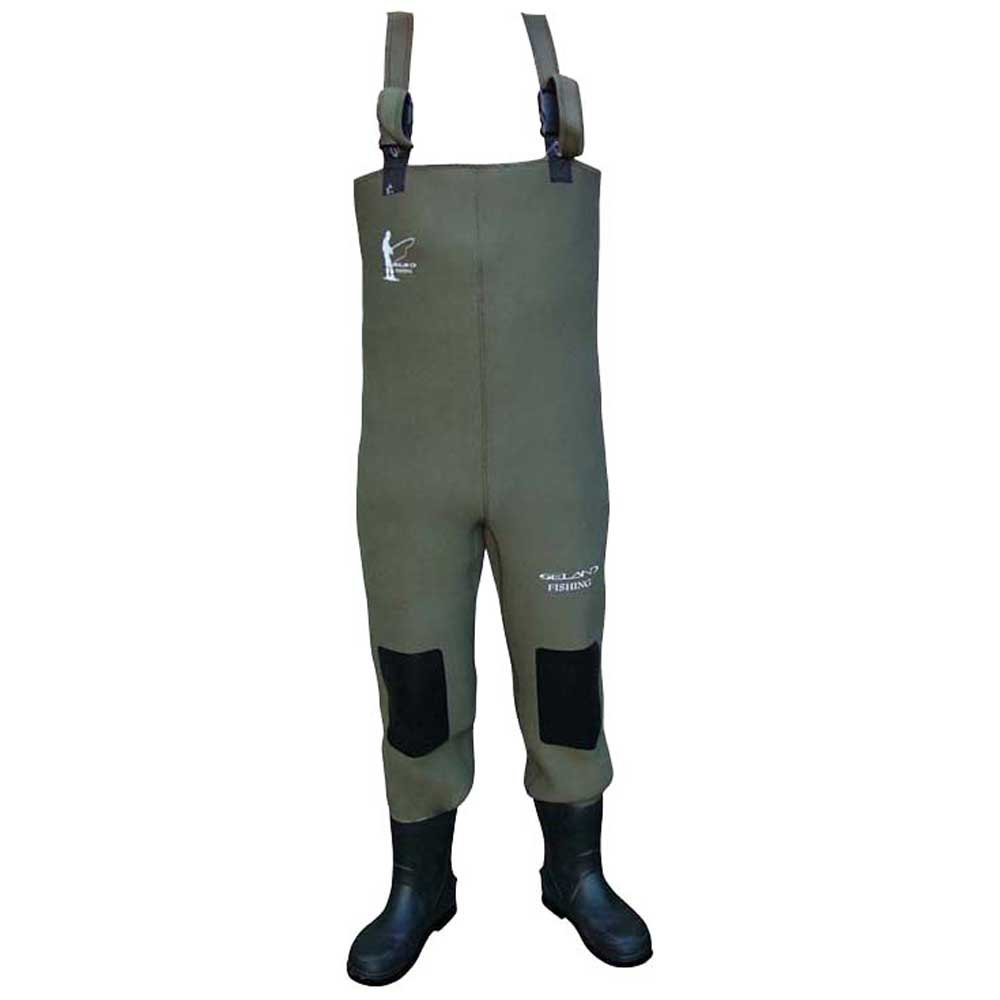 Seland Avatam Neoprene Wader Grün EU 41 Mann von Seland