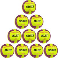 10er Ballpaket Select Beach Volleyball gelb/pink/schwarz 4 von Select