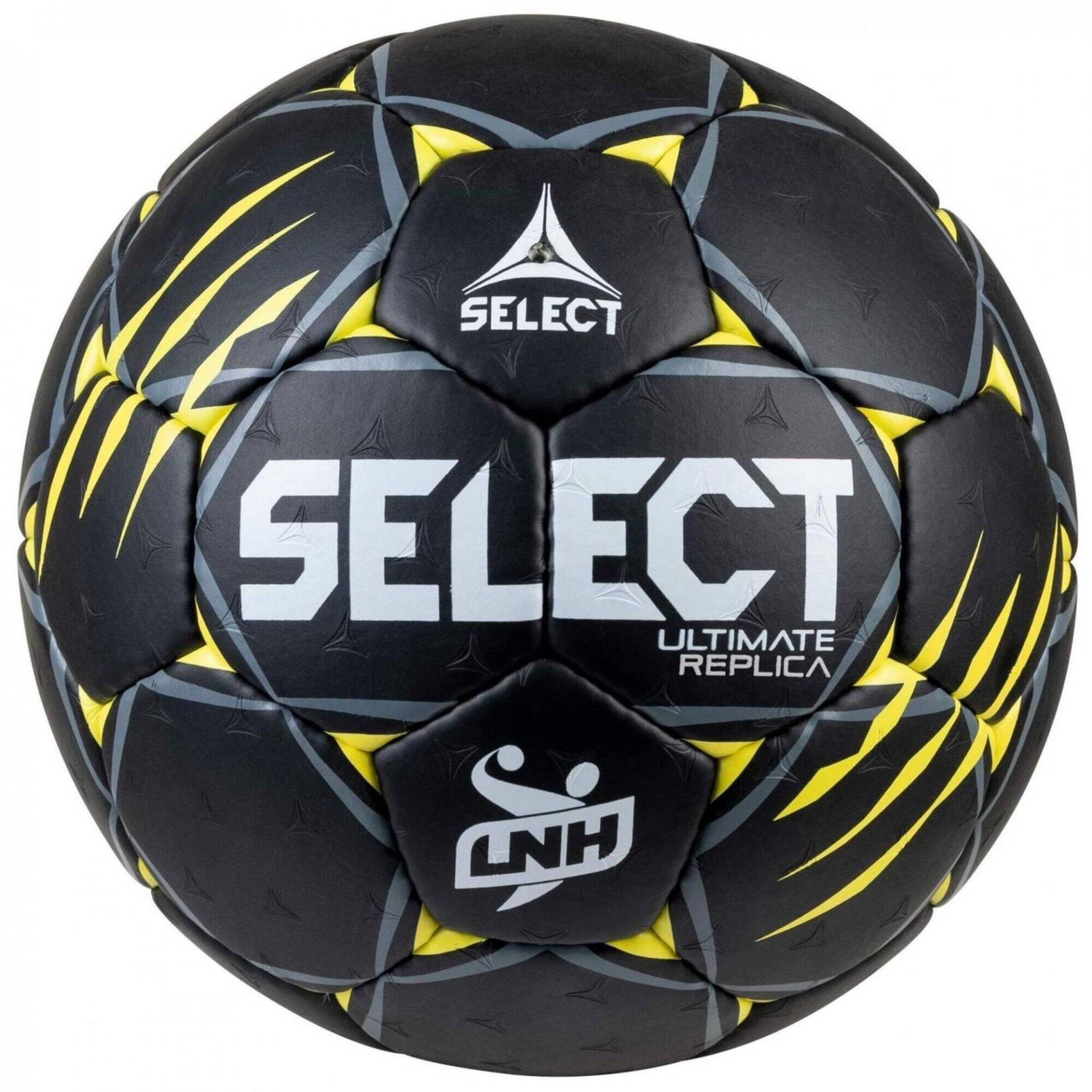Kinder Handball Grösse 1 - Select Ultimate Replica LNH 2023 schwarz/gelb von Select