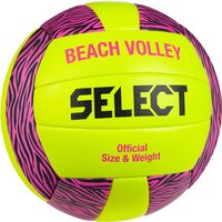 Select Beach Volleyball gelb/pink/schwarz 4 von Select