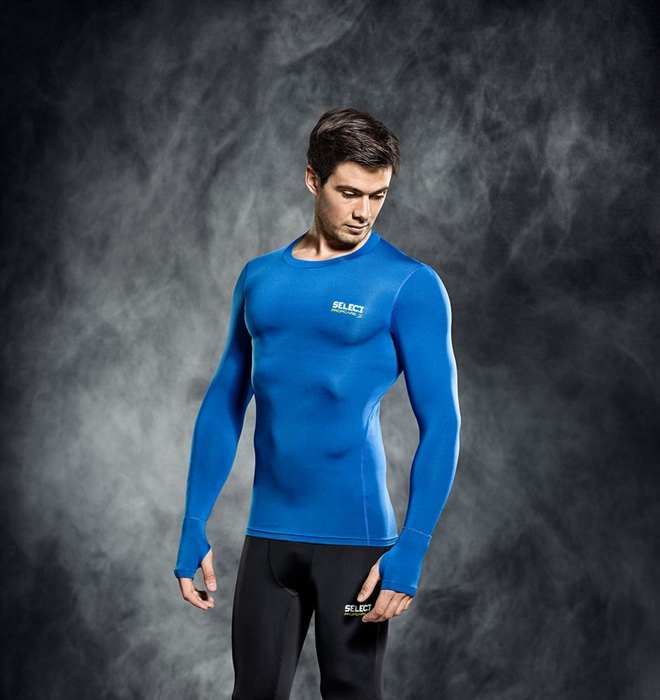 SELECT KOMPRESSIONSSHIRT L/S 6902 blau S SELECT KOMPRESSIONSSHIRT L/S 6902 blau S von Select