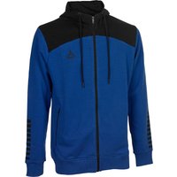 Select Oxford Kapuzen-Sweatjacke blau/schwarz XXL von Select