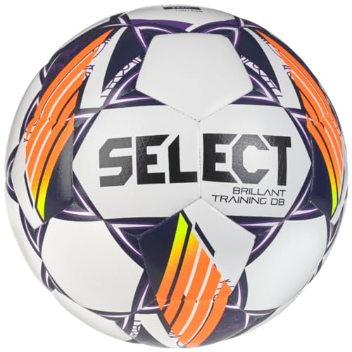 Select Brillant Training DB FIFA Basic V24 Ball BRILLANT Train WHT-Purple, Unisex, Ball zum Fußball, White/Purple/Black, 4 Select Brillant Training DB FIFA Basic V24 Ball BRILLANT Train WHT-Purple, Unisex, Ball zum Fußball, White/Purple/Black, 4 von Select