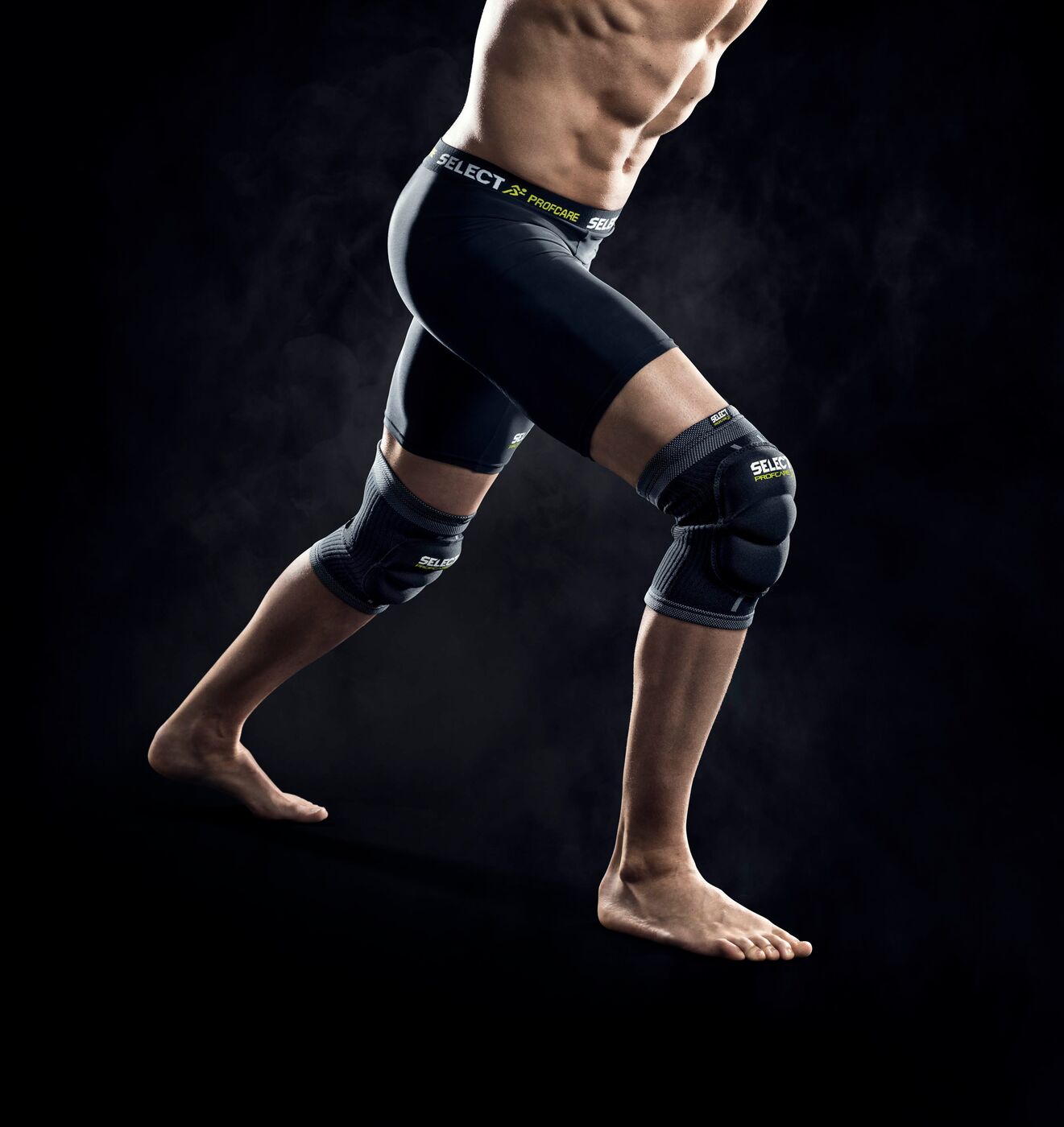 Select Elastische Kniebandage mit Polster schwarz M Select Elastische Kniebandage mit Polster schwarz M von Derbystar