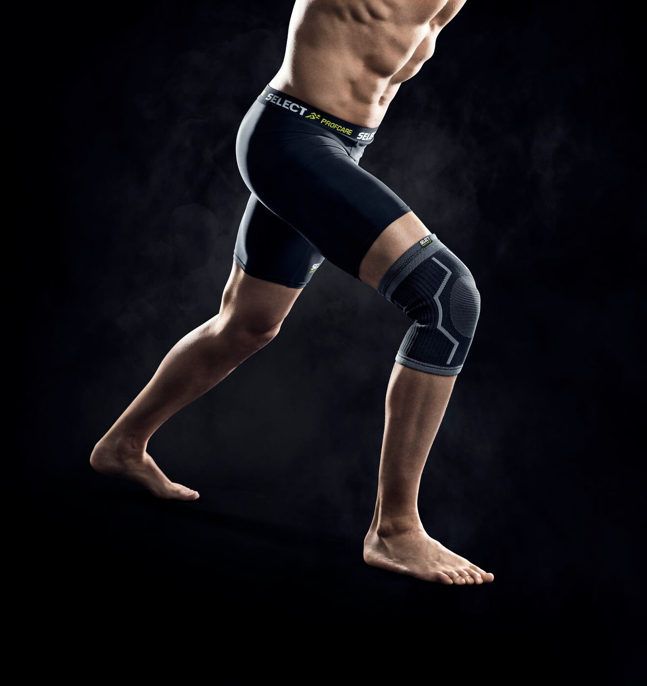 Select Elastische Kniebandage schwarz XL Select Elastische Kniebandage schwarz XL von Derbystar