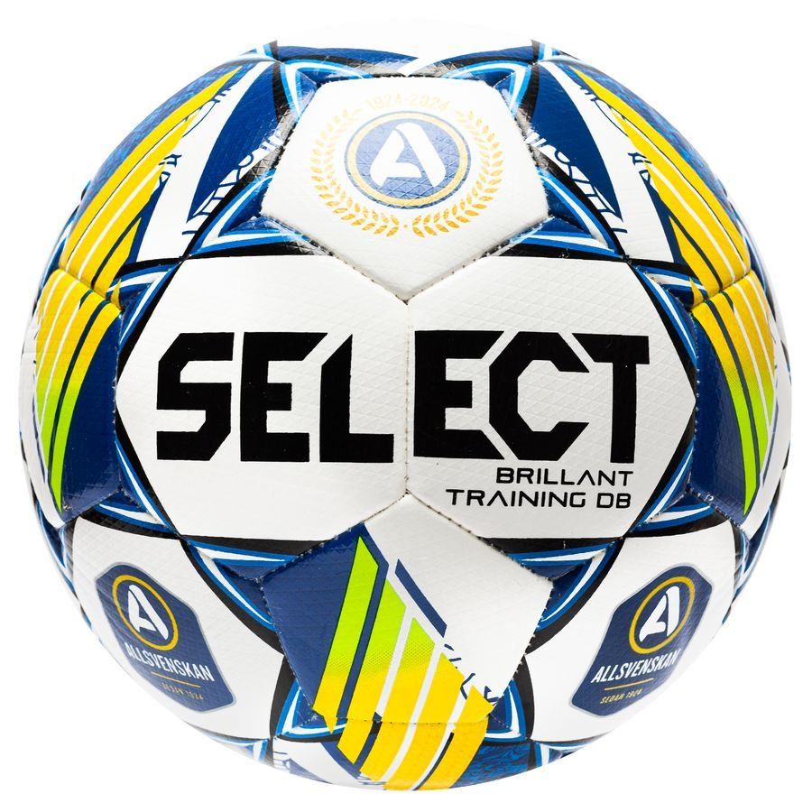 Select Fußball Brillant Training DB Allsvenskan 2024 - Weiß/Blau/Gelb von Select