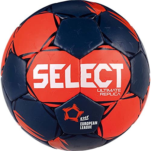 Select Jungen Ultimate Replica EL V21 Handball, Rot Blau, One Size von Select