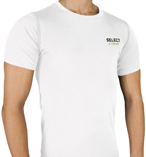 Select Kompressions-Shirt Kurzarm, XL, weiß, 5690004000 von Select