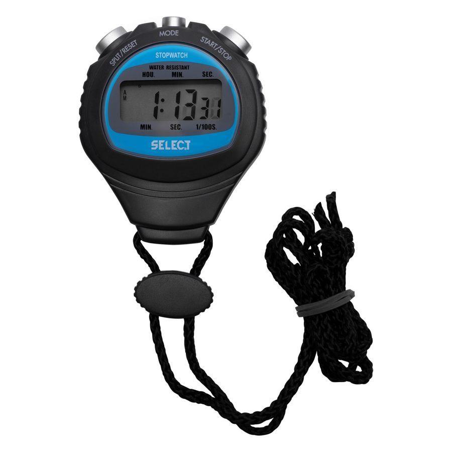 Select Stoppuhr - Schwarz/Blau Select Stoppuhr - Schwarz/Blau von Select