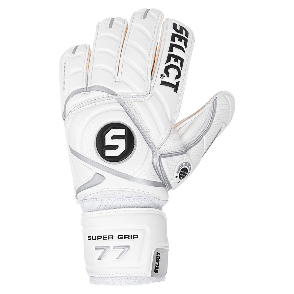 Select Super Grip 77 Goalkeeper Gloves Weiß 8 1/2 von Select