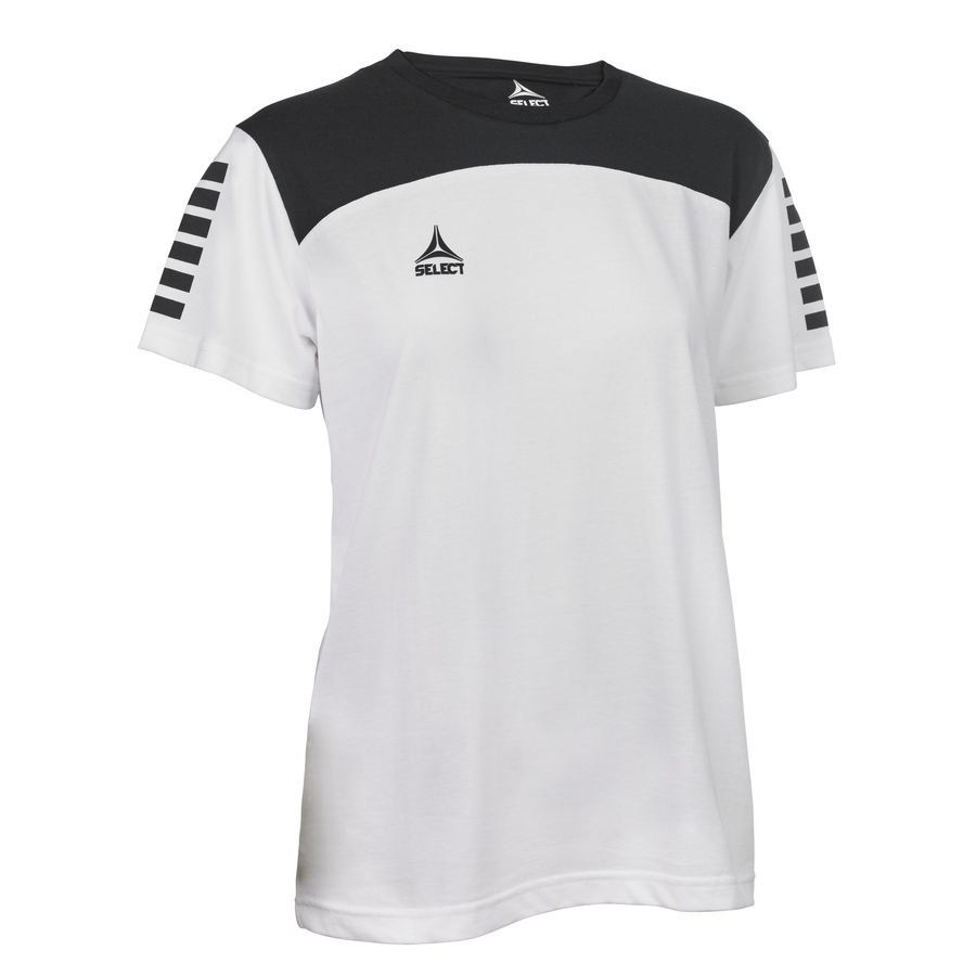 Select T-Shirt Oxford - Weiß/Schwarz Damen von Select
