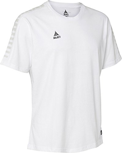 Select Torino Unisex T-Shirt, Weiß, XL von Select