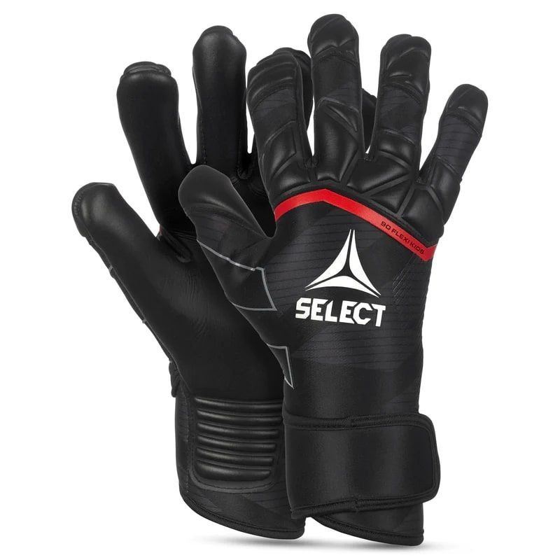 Select Torwarthandschuhe 90 Flexi v24 - Schwarz/Rot Kinder Select Torwarthandschuhe 90 Flexi v24 - Schwarz/Rot Kinder von Select