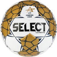 Select Ultimate EHF Champions League Handball weiß/gold/blau 3 von Select