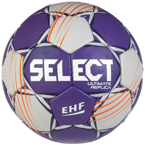 Select Ultimate Replica V24 EHF Handball 220037, Unisex handballs, Purple, 3 EU von Select