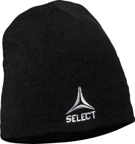 Select Unisex Strickmütze Strickmütze-6281300111, schwarz, one Size, 6281300111 von Select