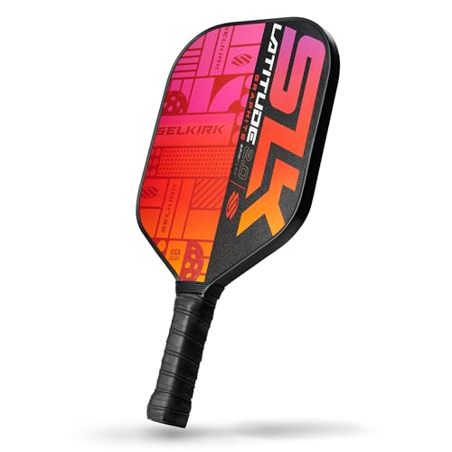 SLK Latitude 2.0 Pickleball-Paddel | G4 Graphit Pickleball Paddle Face | Rev-Core+ Technologie mit SpinFlex-Oberfläche | Überarbeitet für Leistung und Kontrolle | Orange SLK Latitude 2.0 Pickleball-Paddel | G4 Graphit Pickleball Paddle Face | Rev-Core+ Technologie mit SpinFlex-Oberfläche | Überarbeitet für Leistung und Kontrolle | Orange von Selkirk Sport