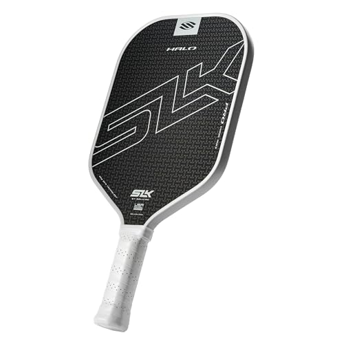 Selkirk SLK Halo Pro MAX Pickleball-Paddel, Kohlefaser, Pickleball-Paddel mit Rev-Core Power-Polymer-Kern, das Pickleball-Paddel für ultimativen Spin und Power, Schwarz von Selkirk Sport