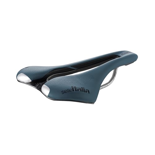 SLR Boost Gravel TI 316 Superflow Sattel blau - L3 SLR Boost Gravel TI 316 Superflow Sattel blau - L3 von Selle Italia