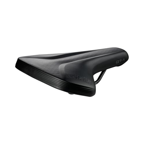 Selle Italia GT-1 - Citybike-Sattel aus Eva, FEC-Gestell, Fahrradsattel, entwickelt Leichtigkeit, antiprostatischer Unisex-Sitz, Lock-On-System ohne Klebstoffe - Einheitsgröße, Schwarz Selle Italia GT-1 - Citybike-Sattel aus Eva, FEC-Gestell, Fahrradsattel, entwickelt Leichtigkeit, antiprostatischer Unisex-Sitz, Lock-On-System ohne Klebstoffe - Einheitsgröße, Schwarz von Selle Italia