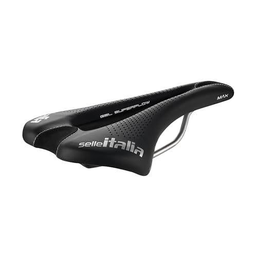 Selle Italia Unisex – Erwachsene Max SLR Gel Superfow Sattel, Black, L Selle Italia Unisex – Erwachsene Max SLR Gel Superfow Sattel, Black, L von Selle Italia
