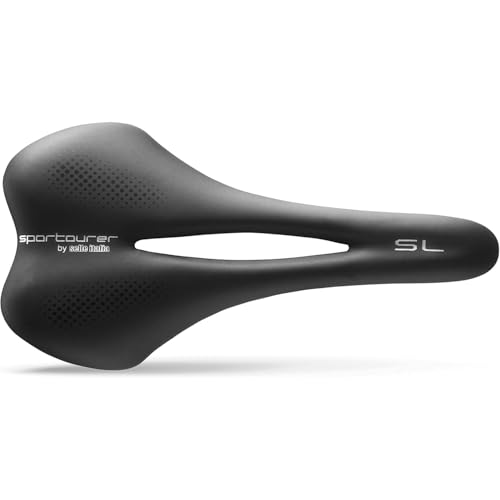 Selle Italia SL Gel Flow – Rennradsattel, Rahmen aus FEC-Legierung, anatomisches Loch, leicht und ergonomisch – Größe S2, Schwarz Selle Italia SL Gel Flow – Rennradsattel, Rahmen aus FEC-Legierung, anatomisches Loch, leicht und ergonomisch – Größe S2, Schwarz von Selle Italia