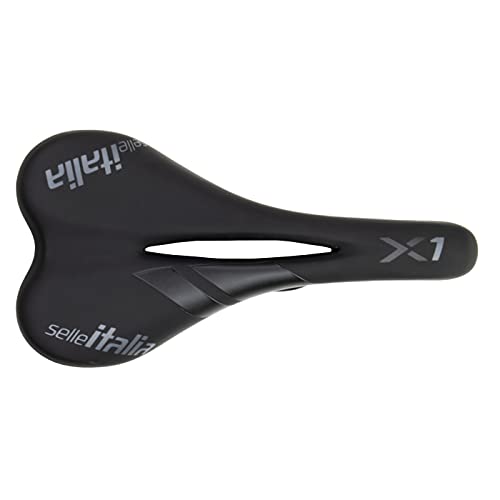 Selle Italia X1 Flow Fahrradsattel, Schwarz, Einheitsgröße von Selle Italia